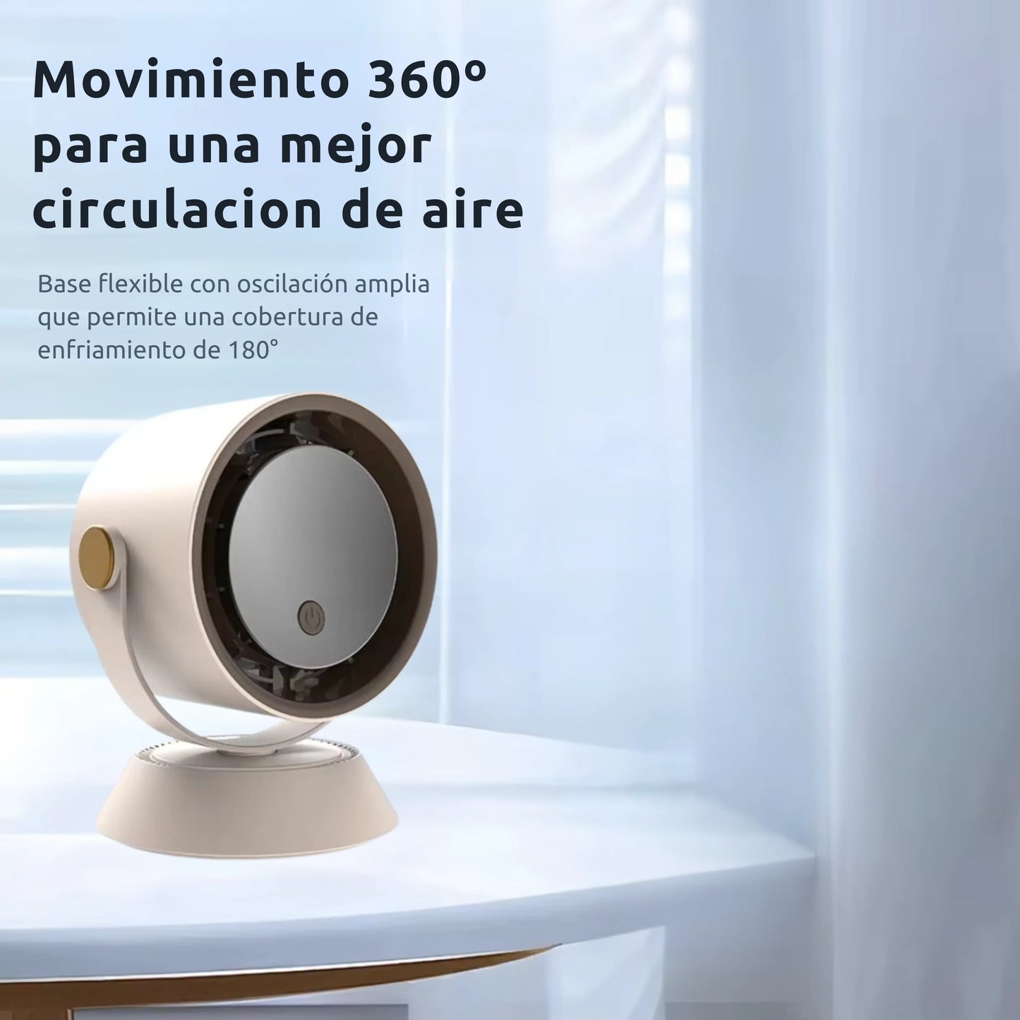 Ventilador portatil 360º